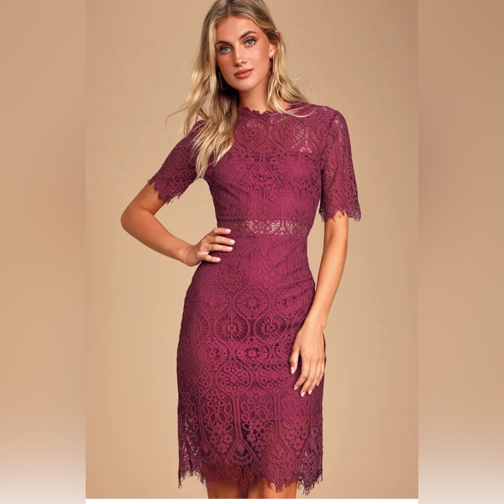 NWT Lulus Remarkable dress, size Med